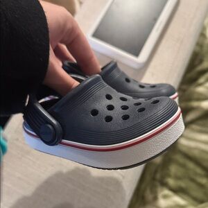 CROCS Navy Blue Kids Sandals